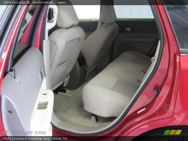Redfire Metallic / Camel 2008 Ford Edge SE