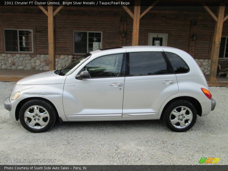 Bright Silver Metallic / Taupe/Pearl Beige 2001 Chrysler PT Cruiser Limited