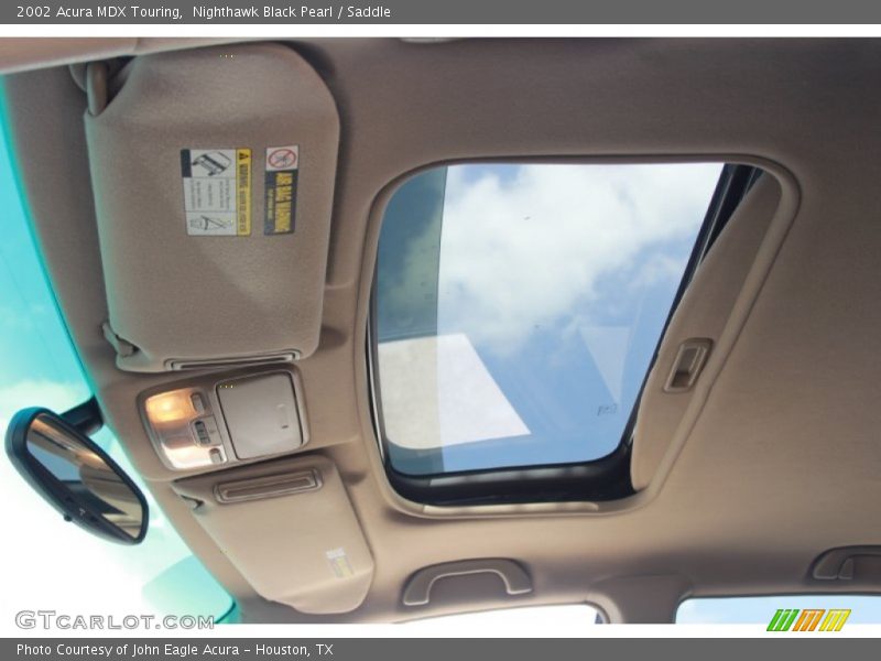 Nighthawk Black Pearl / Saddle 2002 Acura MDX Touring