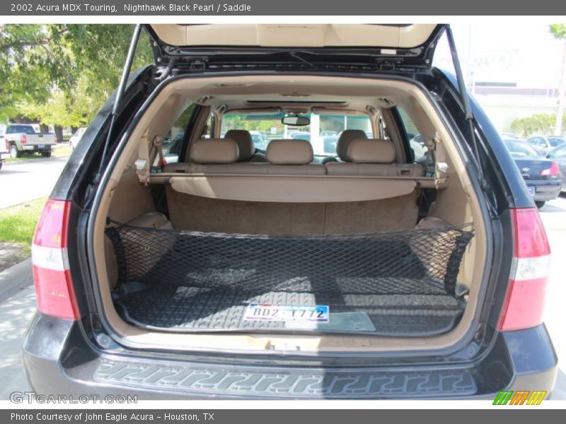 Nighthawk Black Pearl / Saddle 2002 Acura MDX Touring