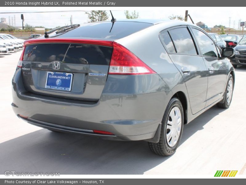 Polished Metal Metallic / Gray 2010 Honda Insight Hybrid LX