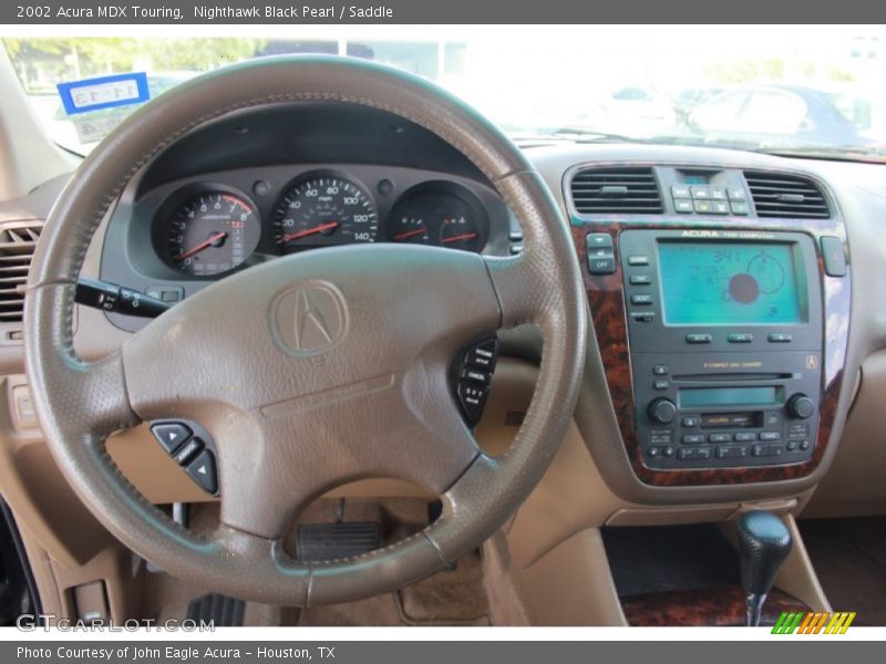 Nighthawk Black Pearl / Saddle 2002 Acura MDX Touring
