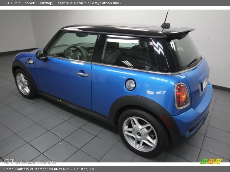 Laser Blue Metallic / Grey/Carbon Black 2010 Mini Cooper S Hardtop