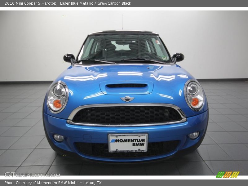 Laser Blue Metallic / Grey/Carbon Black 2010 Mini Cooper S Hardtop