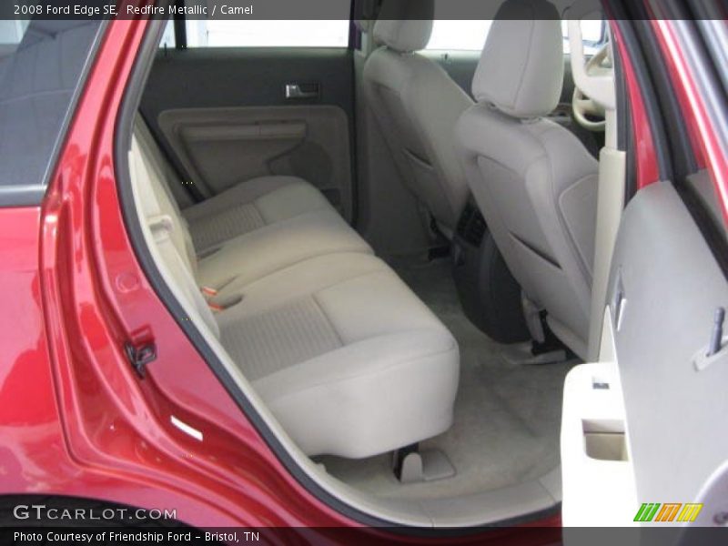 Redfire Metallic / Camel 2008 Ford Edge SE