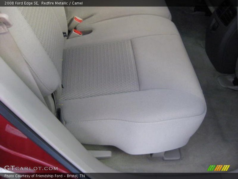 Redfire Metallic / Camel 2008 Ford Edge SE