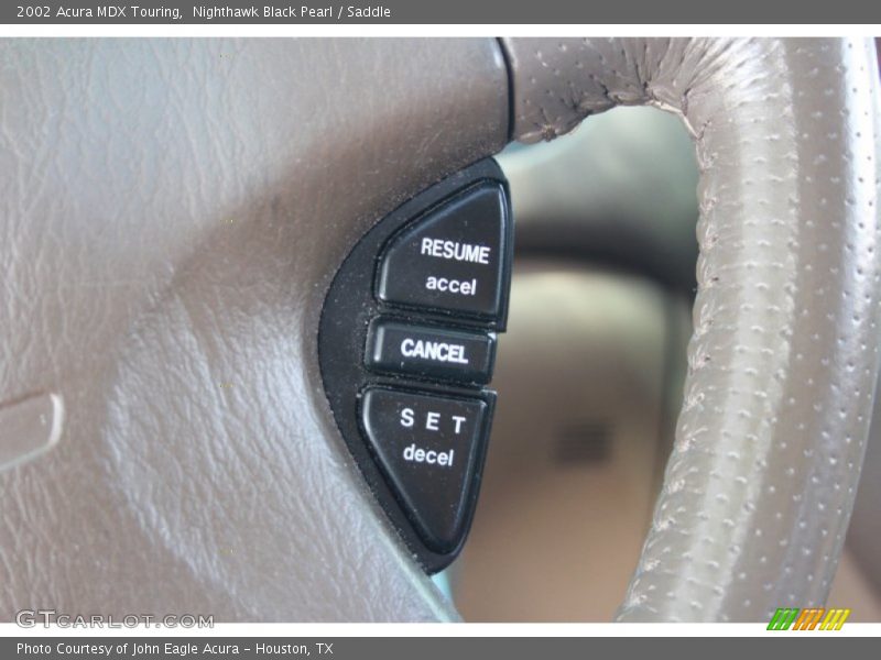 Nighthawk Black Pearl / Saddle 2002 Acura MDX Touring
