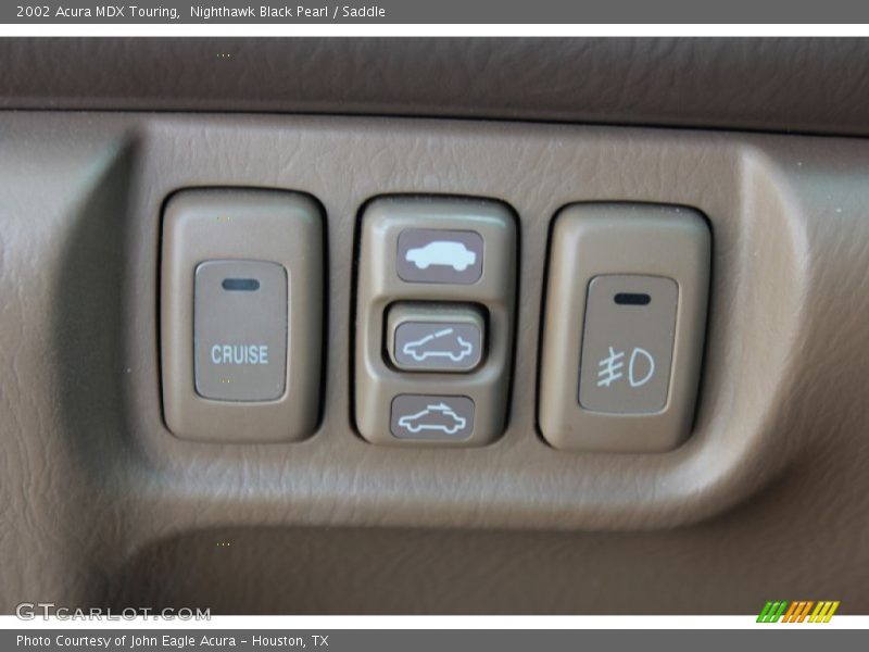 Nighthawk Black Pearl / Saddle 2002 Acura MDX Touring