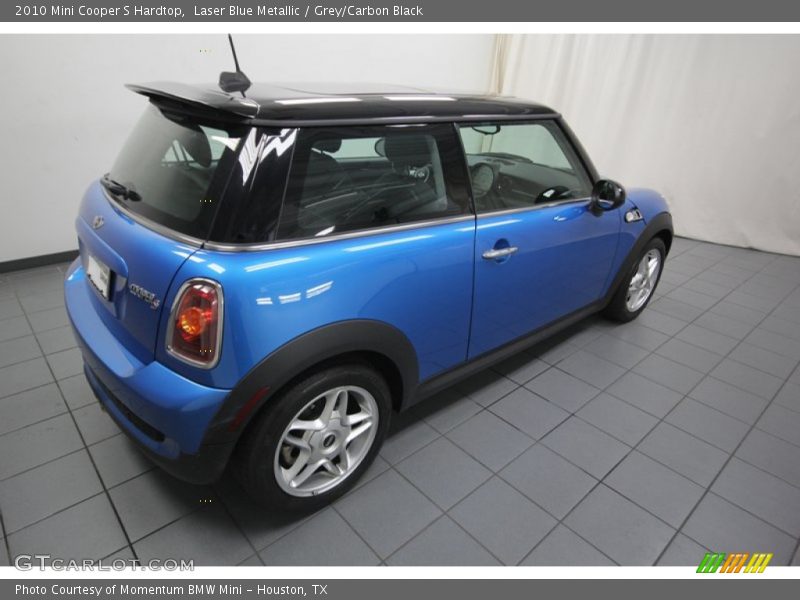 Laser Blue Metallic / Grey/Carbon Black 2010 Mini Cooper S Hardtop