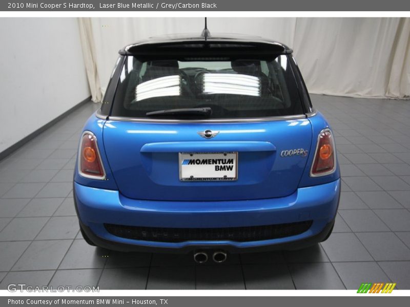 Laser Blue Metallic / Grey/Carbon Black 2010 Mini Cooper S Hardtop