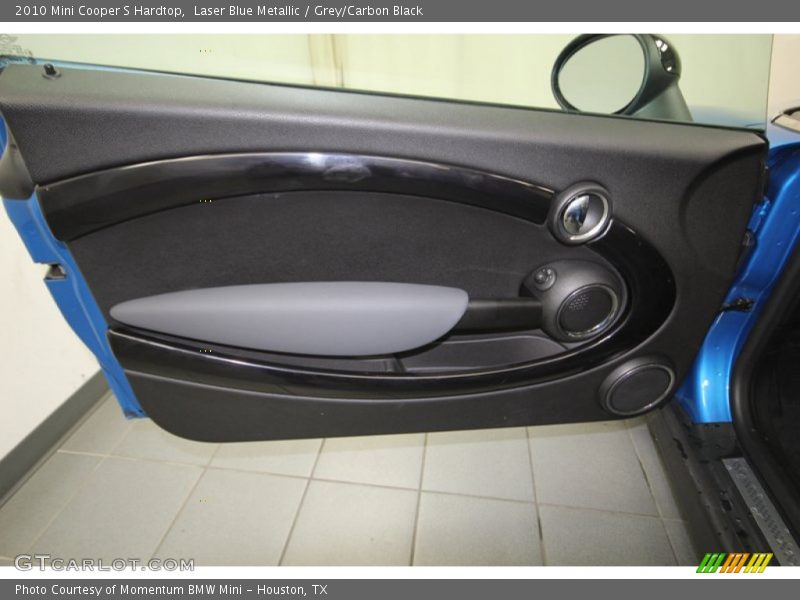 Laser Blue Metallic / Grey/Carbon Black 2010 Mini Cooper S Hardtop