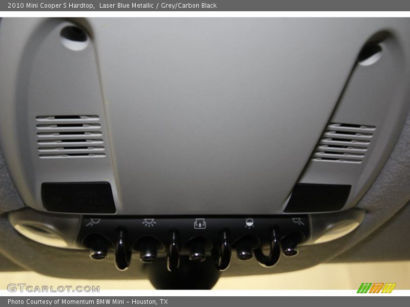 Laser Blue Metallic / Grey/Carbon Black 2010 Mini Cooper S Hardtop