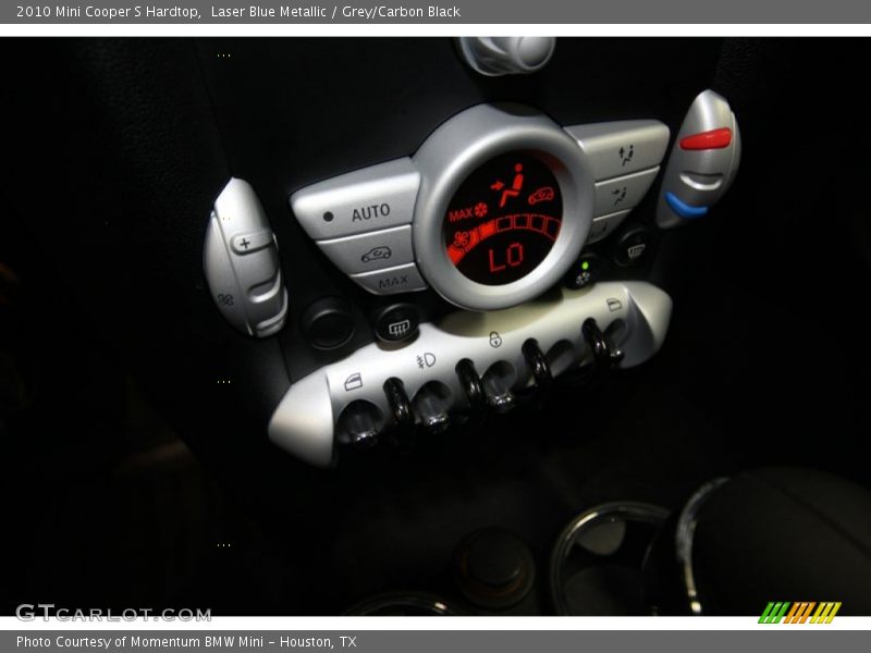 Laser Blue Metallic / Grey/Carbon Black 2010 Mini Cooper S Hardtop