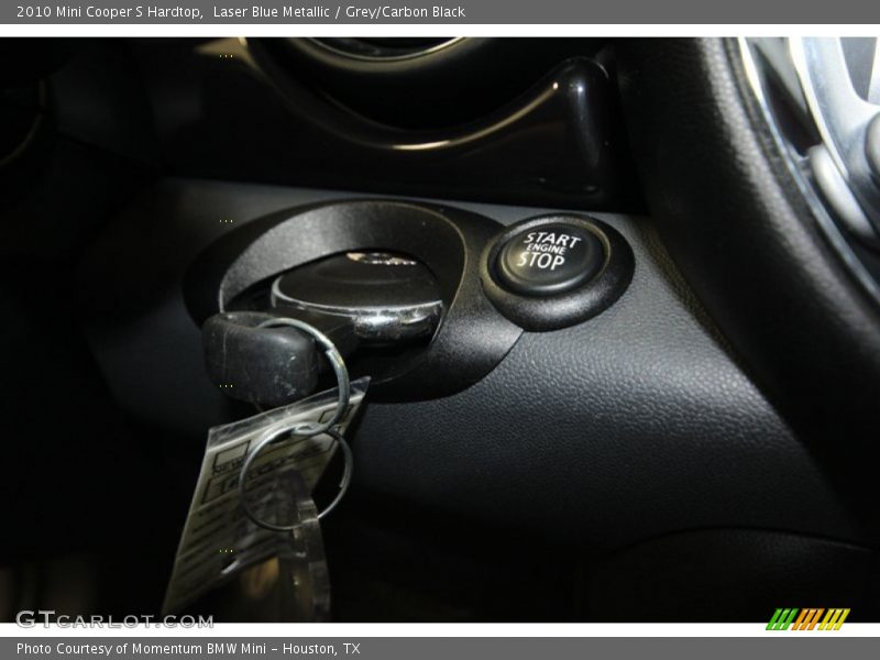 Laser Blue Metallic / Grey/Carbon Black 2010 Mini Cooper S Hardtop