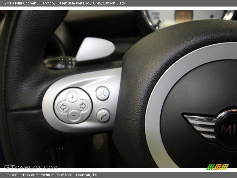 Laser Blue Metallic / Grey/Carbon Black 2010 Mini Cooper S Hardtop