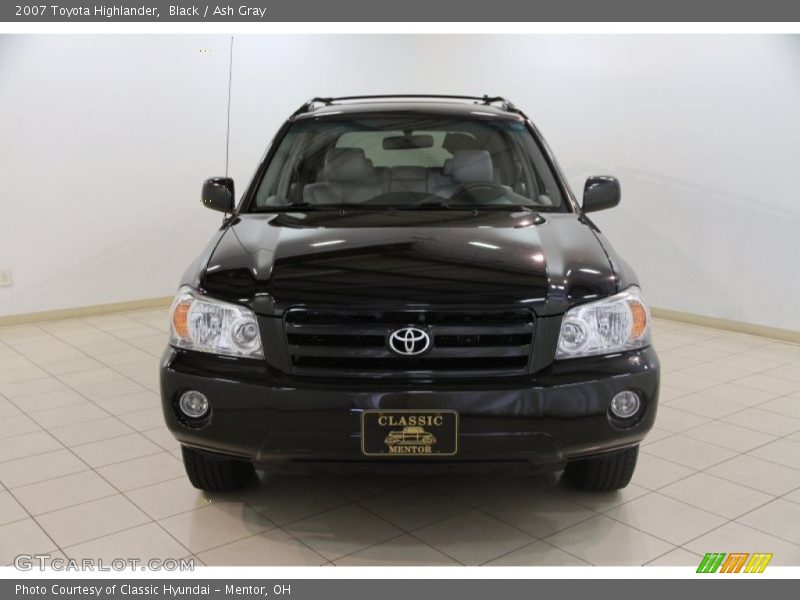 Black / Ash Gray 2007 Toyota Highlander