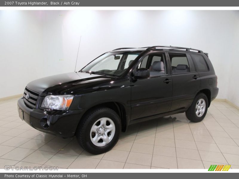 Black / Ash Gray 2007 Toyota Highlander
