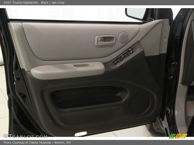 Black / Ash Gray 2007 Toyota Highlander