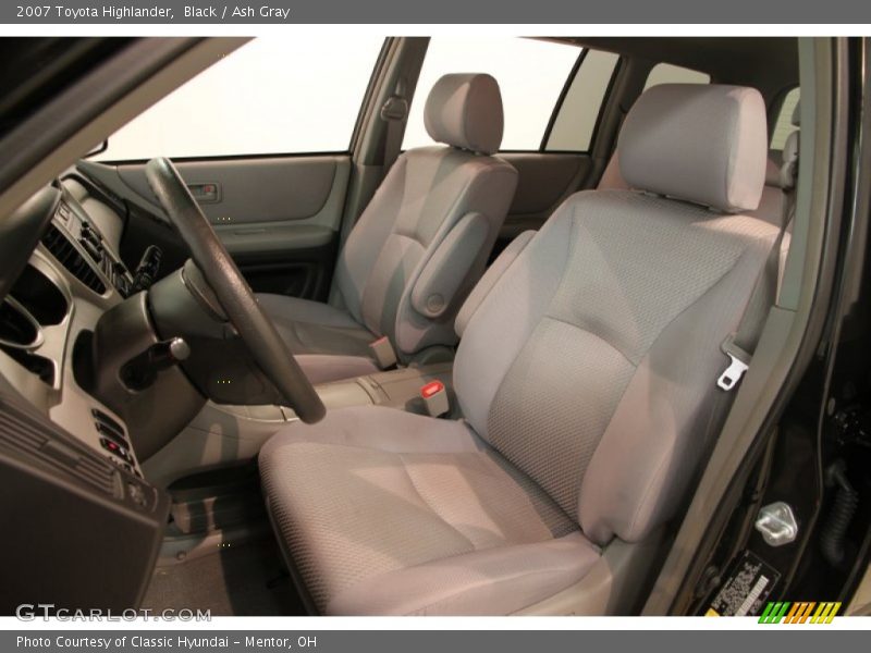 Black / Ash Gray 2007 Toyota Highlander