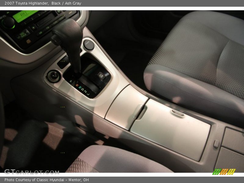 Black / Ash Gray 2007 Toyota Highlander