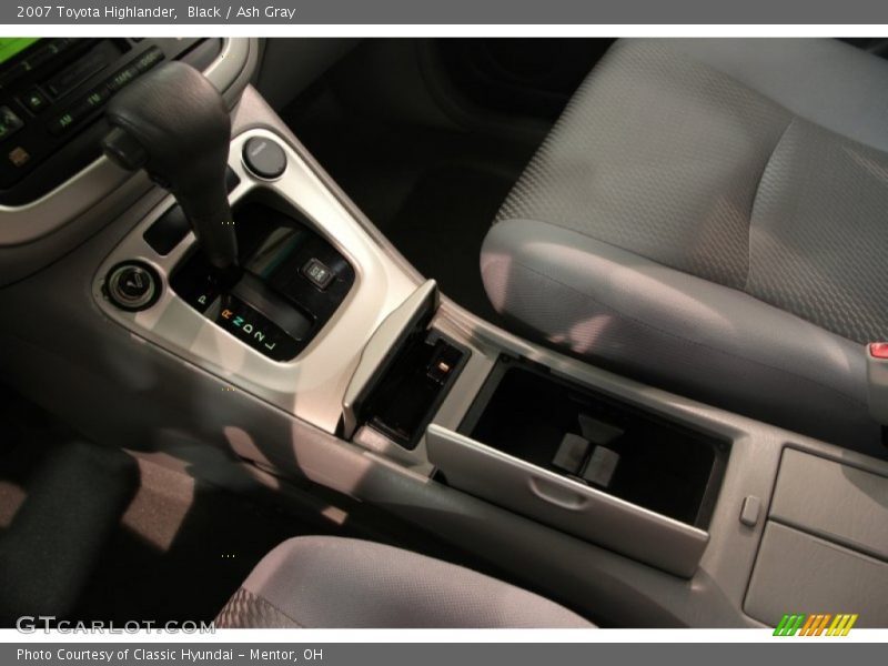 Black / Ash Gray 2007 Toyota Highlander