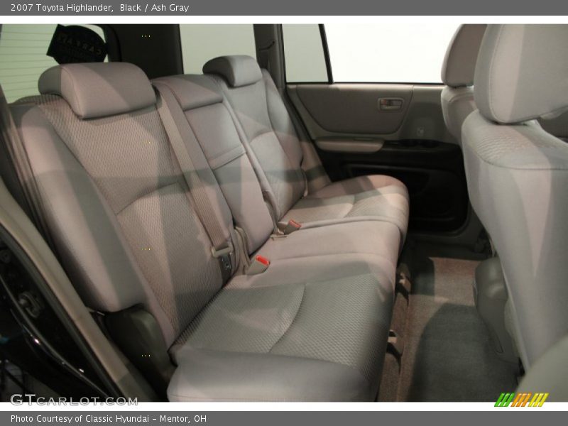 Black / Ash Gray 2007 Toyota Highlander
