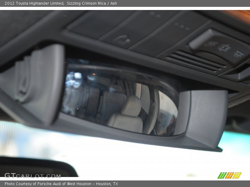 Sizzling Crimson Mica / Ash 2012 Toyota Highlander Limited