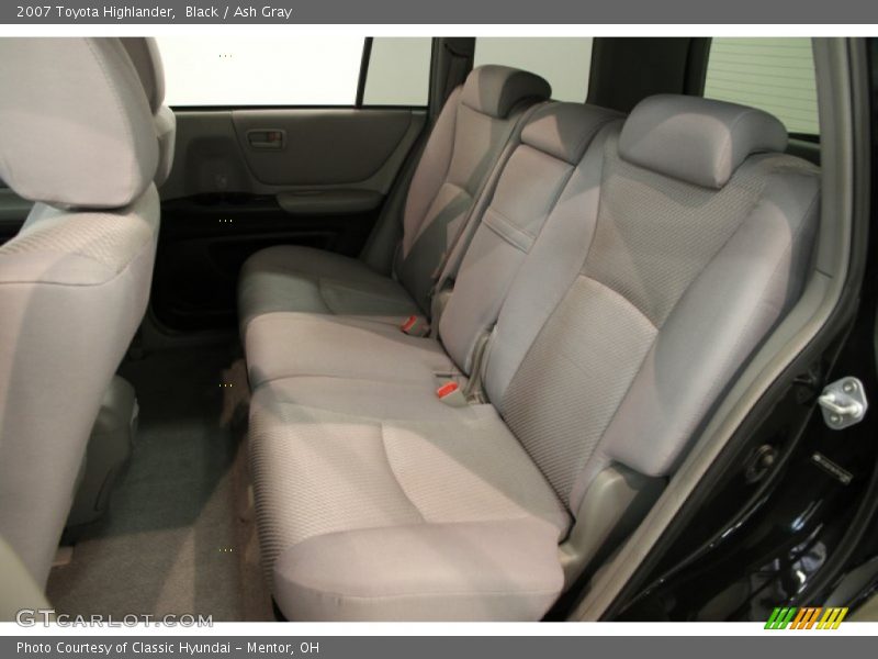 Black / Ash Gray 2007 Toyota Highlander