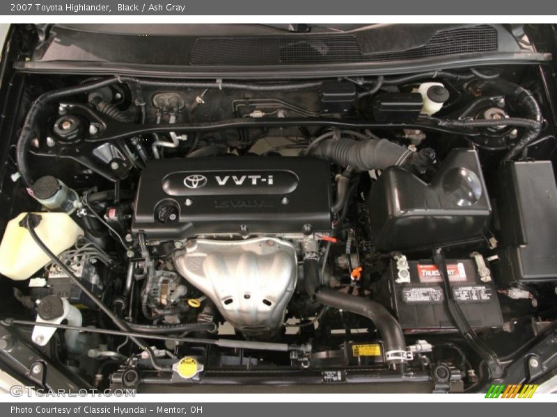 Black / Ash Gray 2007 Toyota Highlander