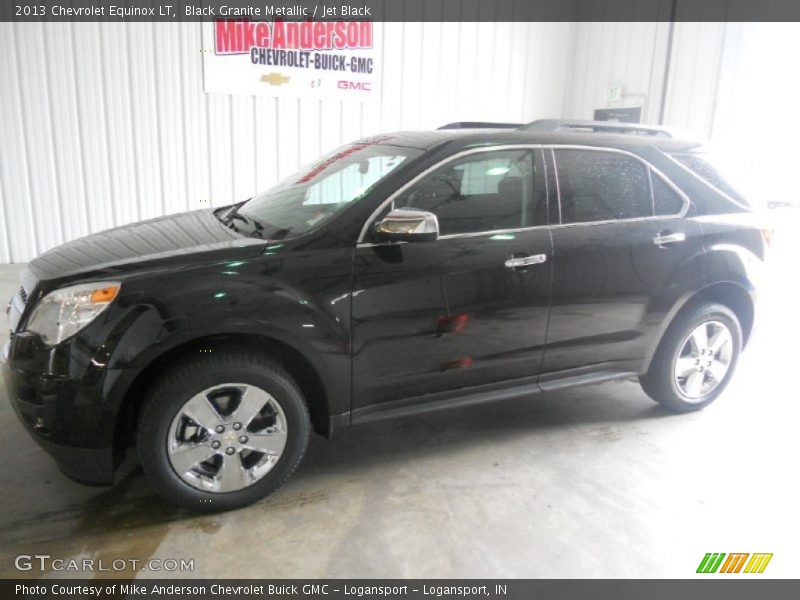 Black Granite Metallic / Jet Black 2013 Chevrolet Equinox LT