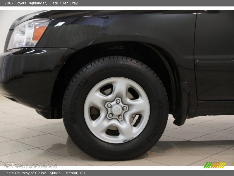 Black / Ash Gray 2007 Toyota Highlander