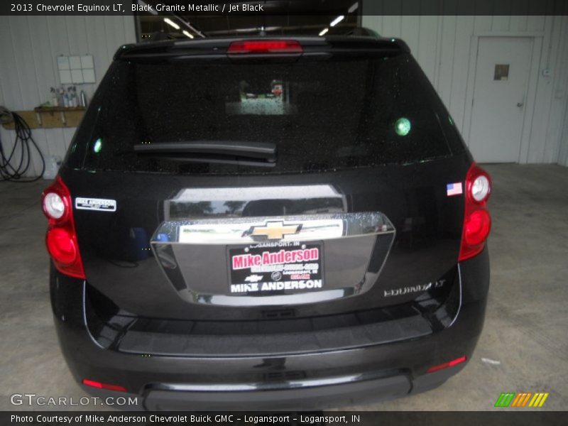 Black Granite Metallic / Jet Black 2013 Chevrolet Equinox LT
