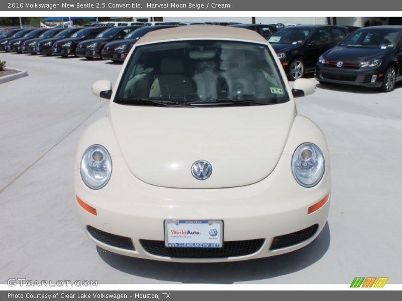 Harvest Moon Beige / Cream 2010 Volkswagen New Beetle 2.5 Convertible