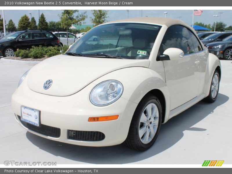 Harvest Moon Beige / Cream 2010 Volkswagen New Beetle 2.5 Convertible