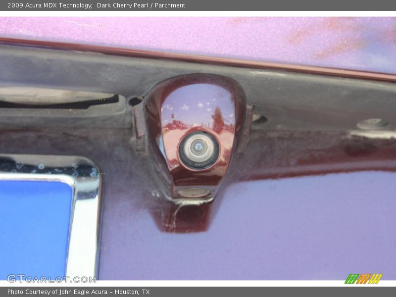 Dark Cherry Pearl / Parchment 2009 Acura MDX Technology