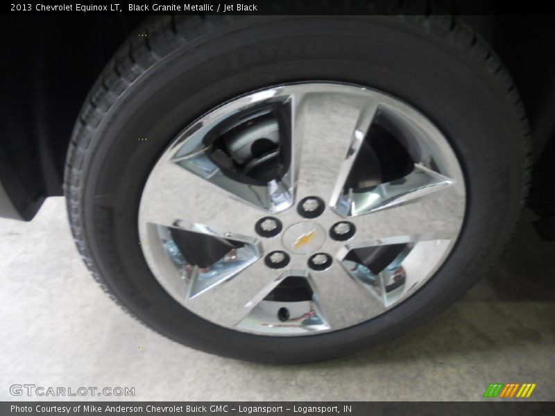 Black Granite Metallic / Jet Black 2013 Chevrolet Equinox LT