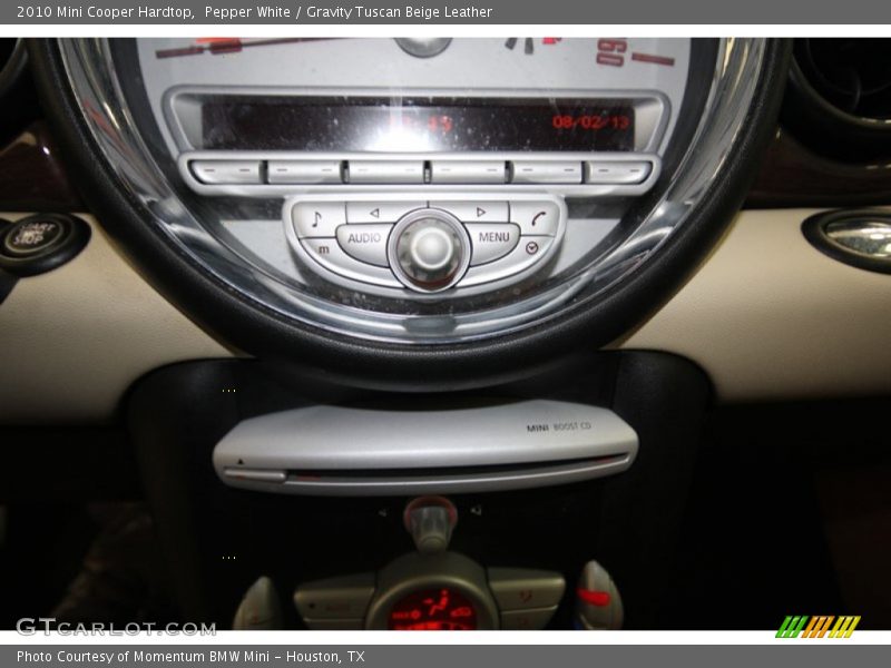 Pepper White / Gravity Tuscan Beige Leather 2010 Mini Cooper Hardtop