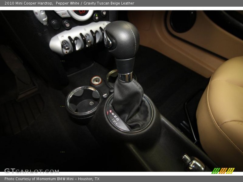 Pepper White / Gravity Tuscan Beige Leather 2010 Mini Cooper Hardtop