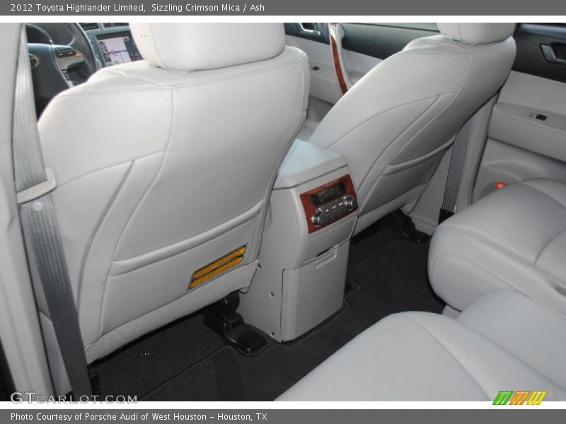 Sizzling Crimson Mica / Ash 2012 Toyota Highlander Limited