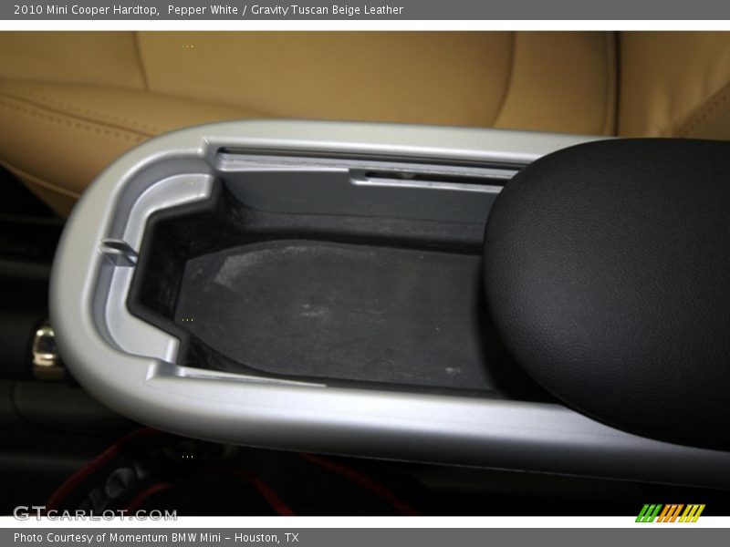 Pepper White / Gravity Tuscan Beige Leather 2010 Mini Cooper Hardtop