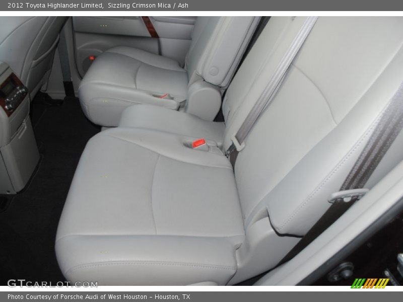 Sizzling Crimson Mica / Ash 2012 Toyota Highlander Limited
