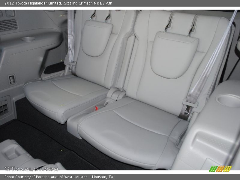 Sizzling Crimson Mica / Ash 2012 Toyota Highlander Limited