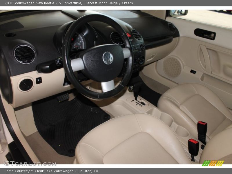 Harvest Moon Beige / Cream 2010 Volkswagen New Beetle 2.5 Convertible