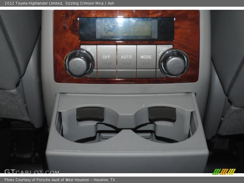 Sizzling Crimson Mica / Ash 2012 Toyota Highlander Limited