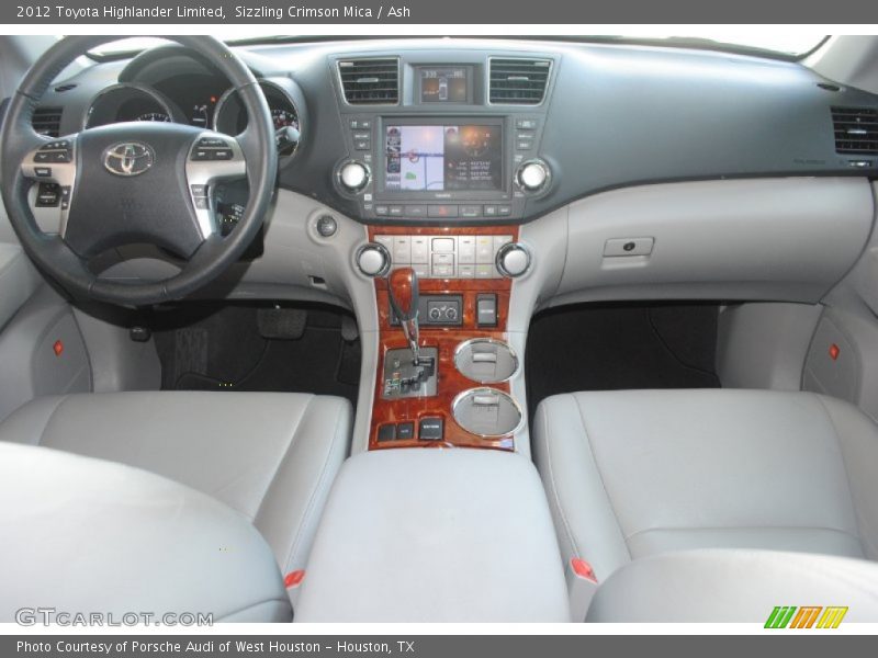 Sizzling Crimson Mica / Ash 2012 Toyota Highlander Limited