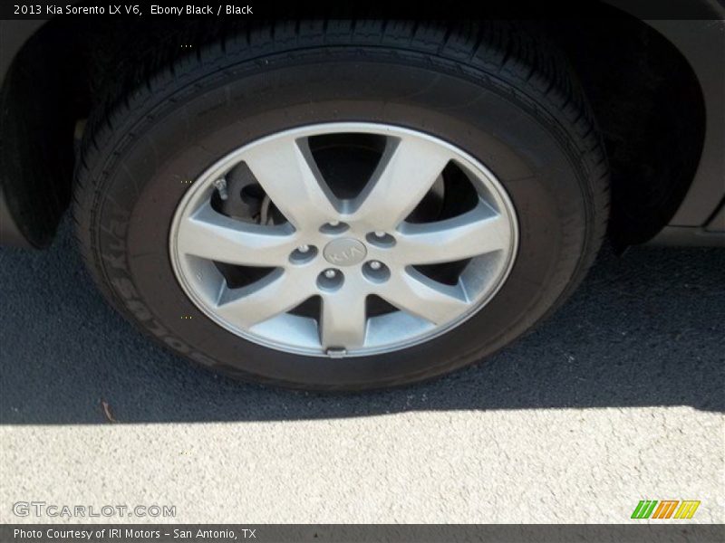 Ebony Black / Black 2013 Kia Sorento LX V6