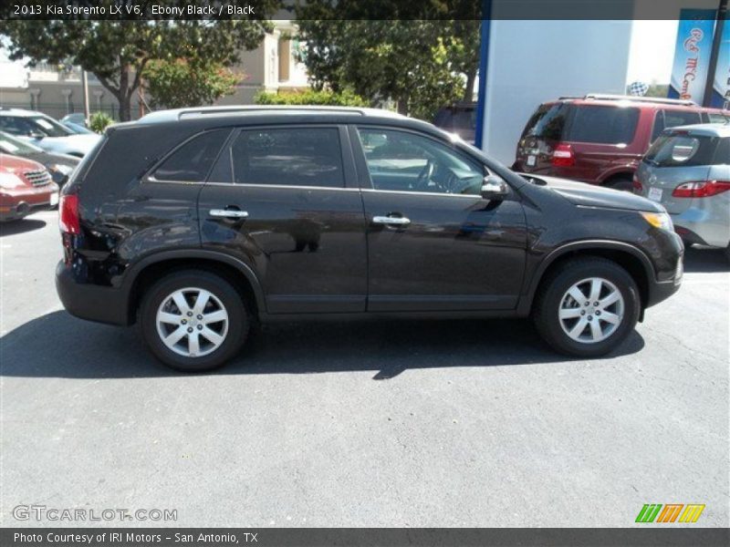 Ebony Black / Black 2013 Kia Sorento LX V6