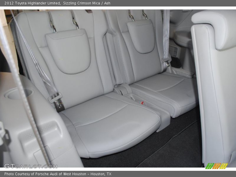 Sizzling Crimson Mica / Ash 2012 Toyota Highlander Limited