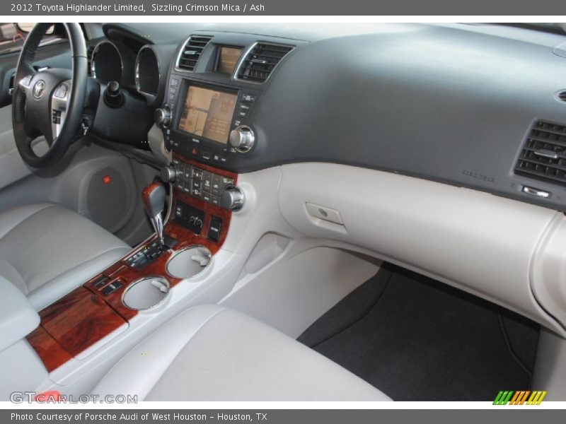 Sizzling Crimson Mica / Ash 2012 Toyota Highlander Limited