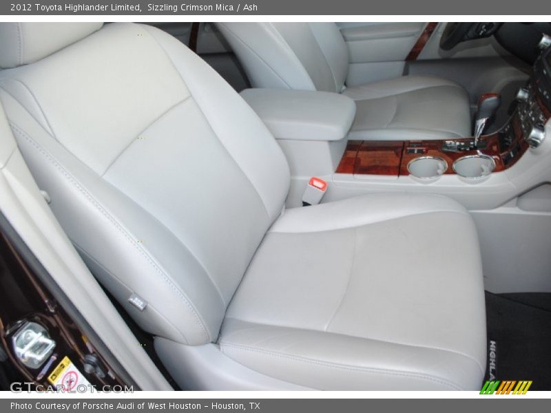 Sizzling Crimson Mica / Ash 2012 Toyota Highlander Limited